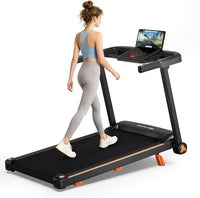 Treadmill with 10%/25% Incline 8.5/10MPH for Office Home Gym