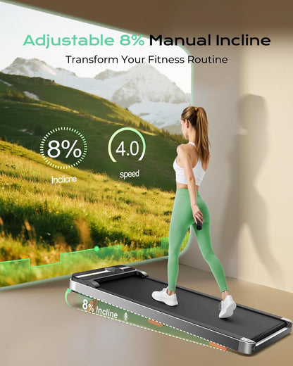 Walking Pad Treadmill, Under Desk Treadmills for Home
