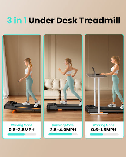 Abonow Walking Pad Under Desk Treadmill for Home Office