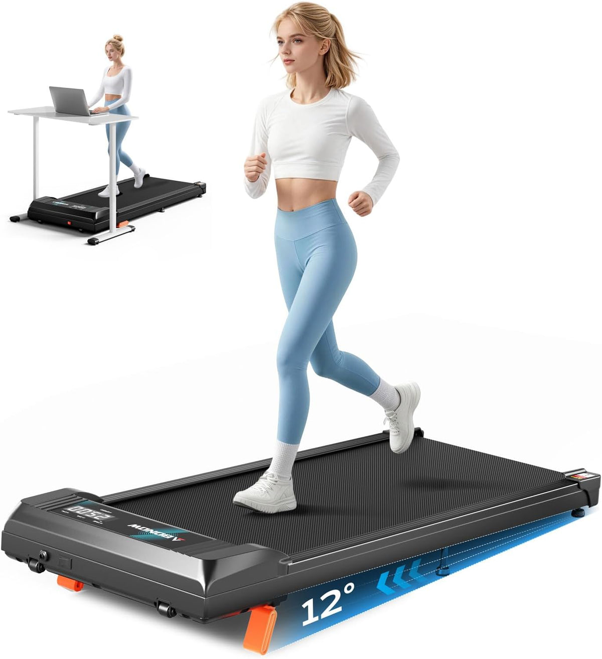 Under Desk Walking Pad Treadmill for Home