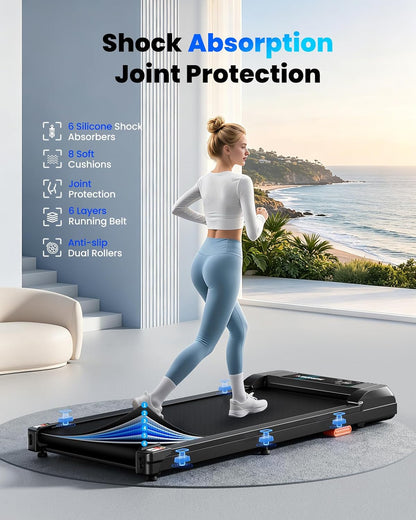 Under Desk Walking Pad Treadmill for Home