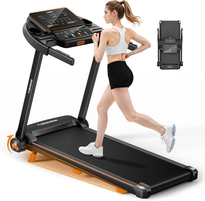 Abonow Foldable Treadmill for Home with Incline - 8.5MPH Max Speed