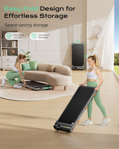 Walking Pad Treadmill, Under Desk Treadmills for Home